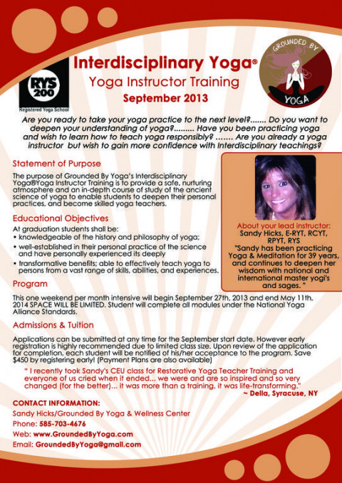Visit Grounded By Yoga Studio & Teacher Training