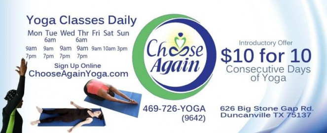 Visit Choose Again Yoga Sandy Pruitt